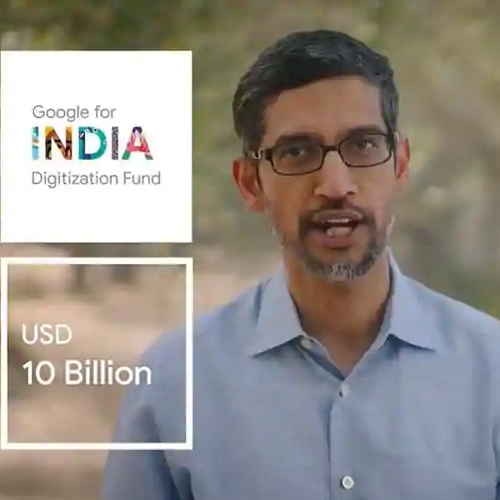 Sundar Pichai announces Google for India Digitalization fund worth $10 billion Â