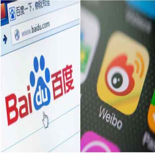 India slams a few more Chinese apps, Baidu Search and Weibo among those