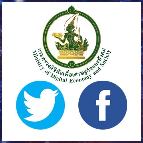 Facebook & Twitter to face legal actions from Thailand's Digital Ministry for content breaching