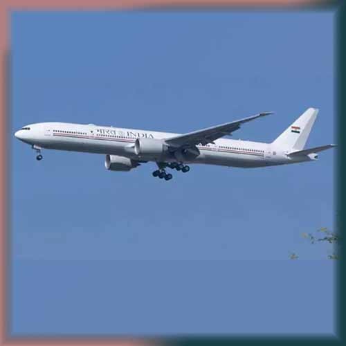 Air India One Arrives In Delhi