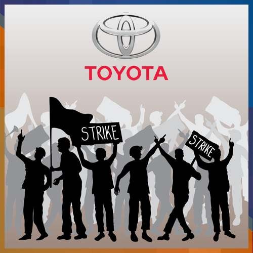 Staff workers decide strike at Toyota Kirloskar's Bidadi factory