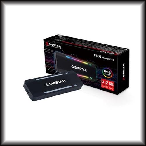 BIOSTAR rolls out P500 portable series SSD