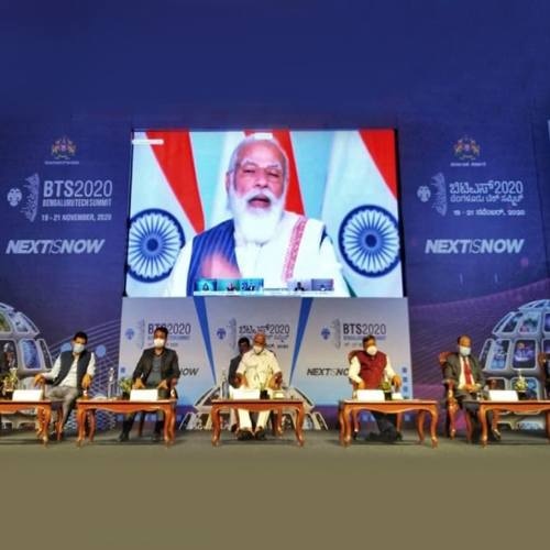 PM Modi says, Time for tech solutions that are designed in India but deployed for the world