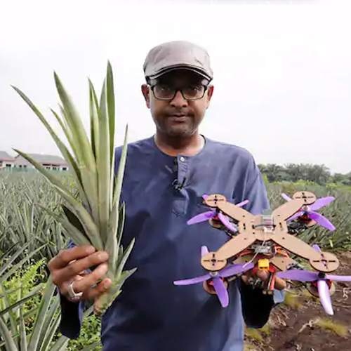 Pineapple waste used to disposable drone parts by Malaysia research team