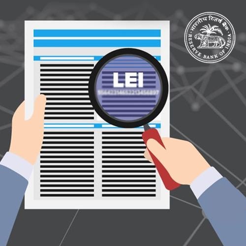 RBI introduces 'Legal Entity Identifier' for large value transactions in Centralised Payment Systems