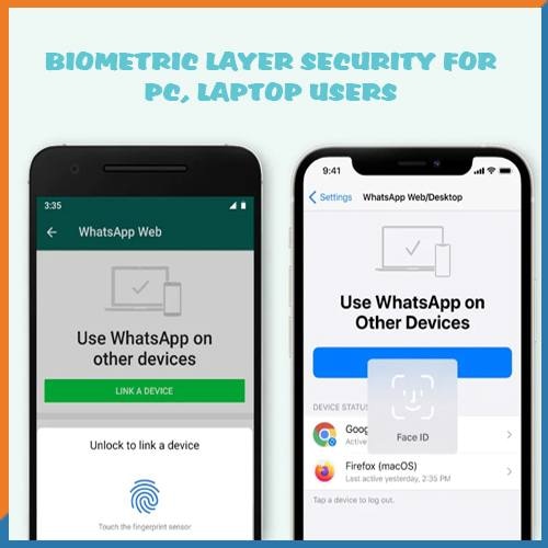 Whatsapp adds biometric layer security for PC, laptop users