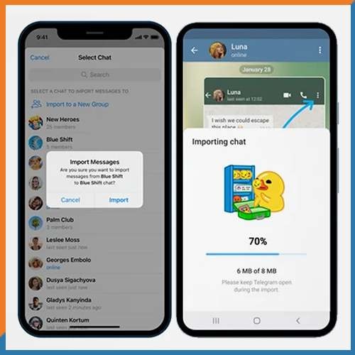 Telegram can now import WhatsApp chat history on iOS