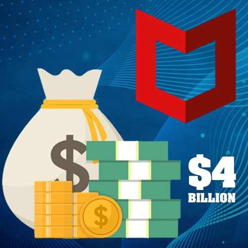 McAfee to sell its enterprise business for $4 billion