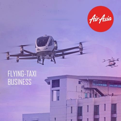 AirAsia may come up with flying-taxi business next year