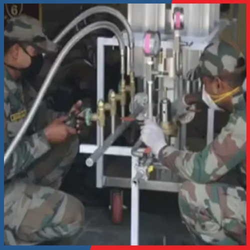 Indian Army finds a system to convert liquid oxygen to oxygen gas