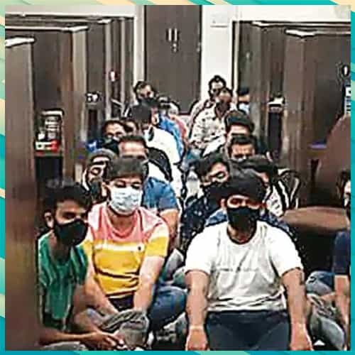 95 arrested, 2 detained for duping US citizens
