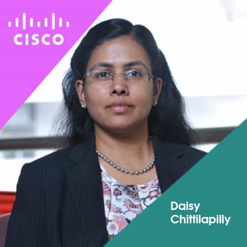 Cisco promotes Daisy Chittilapilly as President of India & SAARC