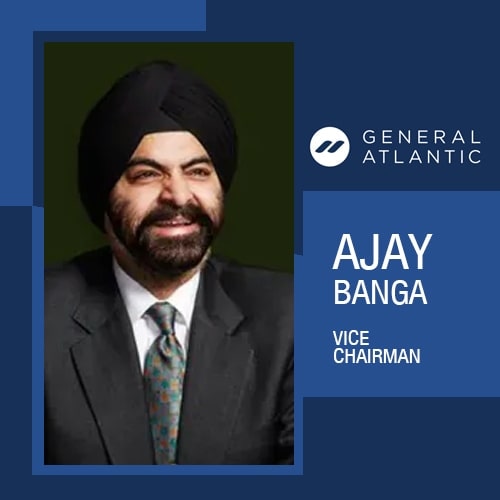 General Atlantic names Ajay Banga as Vice Chairman