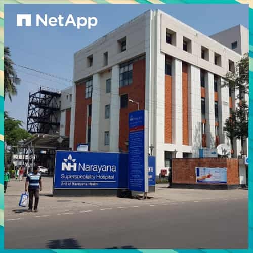 NetApp helps Narayana Health advance medical care in India