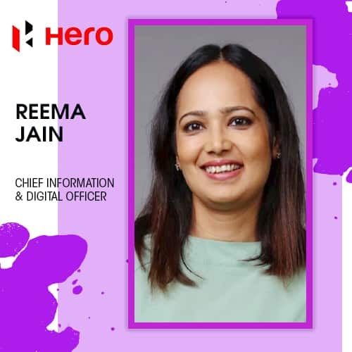 Reema Jain appointed as Chief Information & Digital Officer of Hero MotoCorp
