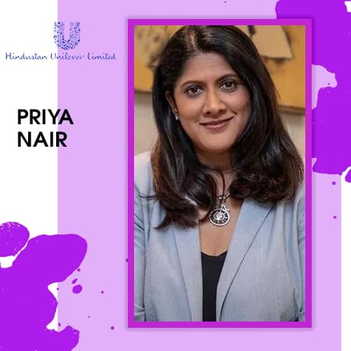 Priya Nair promoted to Global CMO of HUL