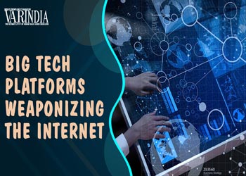 There is Continued “weaponization†of the internet by some Big Tech platforms, says Rajeev Chandrasekhar