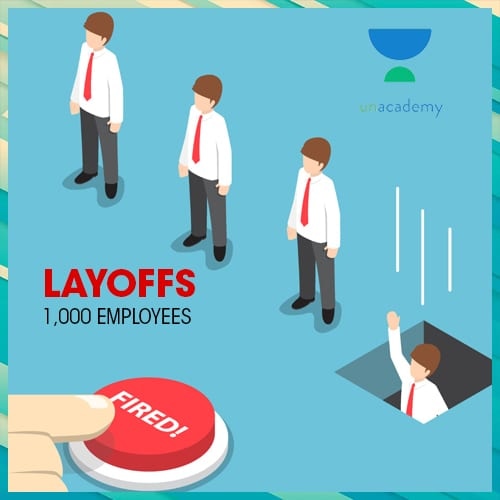 Unacademy layoffs 1,000 employees as cost cutting exercise