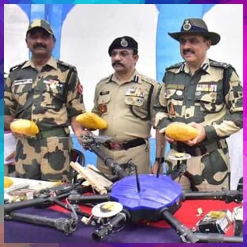 BSF shoots down drone from Pakistan carrying heroin