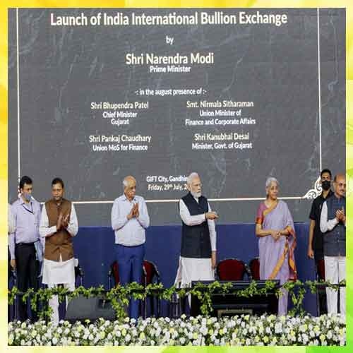 PM Modi launches India International Bullion Exchange in Gujarat