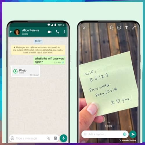 Users will no longer be able to take screenshots from WhatsAppâ€™s View-Once Messages