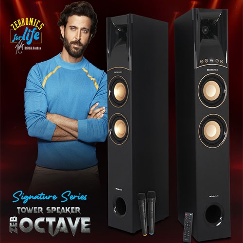 Zebronics unveils Indiaâ€™s first Tower Speaker with Dolby Audio â€“ Zeb Octave