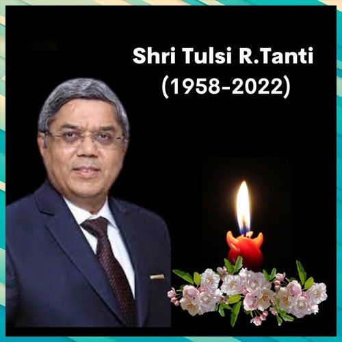 Wind Man Of India, Tulsi Tanti Passes Away
