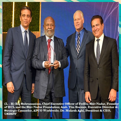 USISPF honors Shiv Nadar with Lifetime Achievement Award 2022