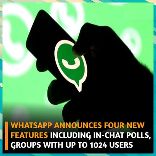 WhatsApp introduces four new features including in-chat polls and communities