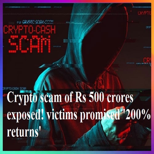 Investors cheated of Rs 500 crore in crypto fraud