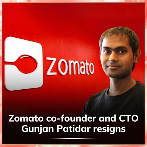 Zomato co-founder and CTO Gunjan Patidar steps down