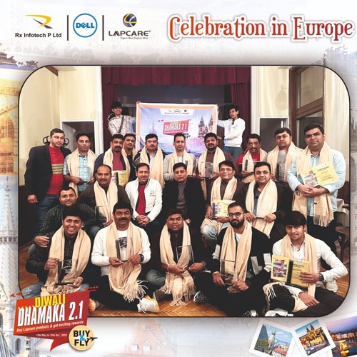 Lapcare honours an eight-day Europe holiday trip to its channel community