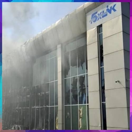 Foxlink declares 30-day holiday at fire-hit factory