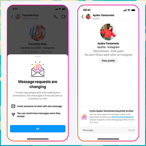 Instagram users won't be able to send images, videos to people they don't follow