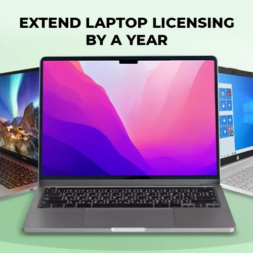 Govt may extend laptop licensing by a year
