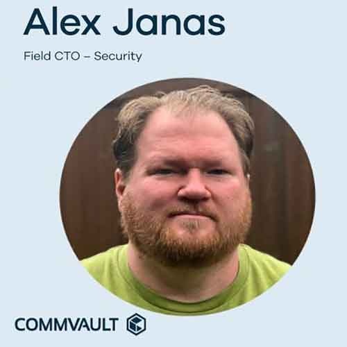 Commvault names Alex Janas as Field CTO, Security