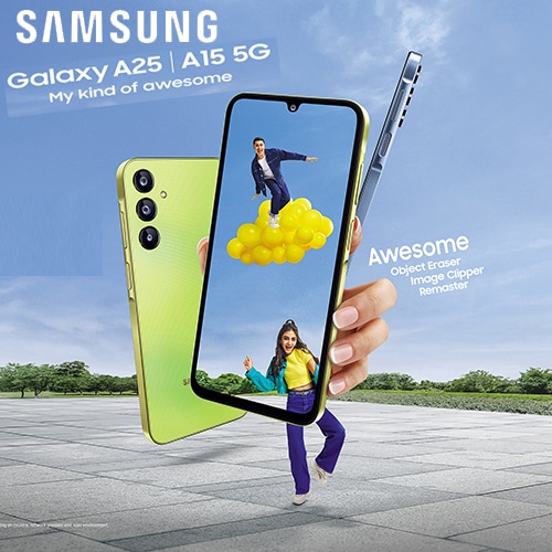 Samsung Galaxy A25 5G, Galaxy A15 5G with Awesome Camera Launched in India