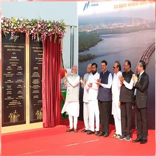 PM Modi launches India's longest sea bridge â€“ Atal Setu, a engineering marvel