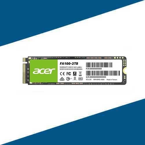 Acer FA100 M.2 SSD – the preferred choice among working professionals and students