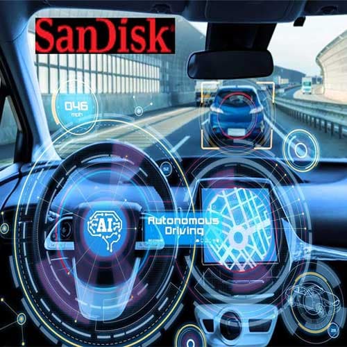 Sandisk unveils automotive grade UFS4.1 embedded flash drive