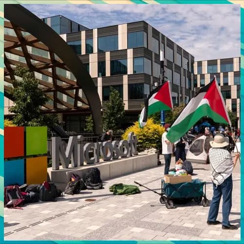 Microsoft Redmond Protests lead to arrest of 18 people