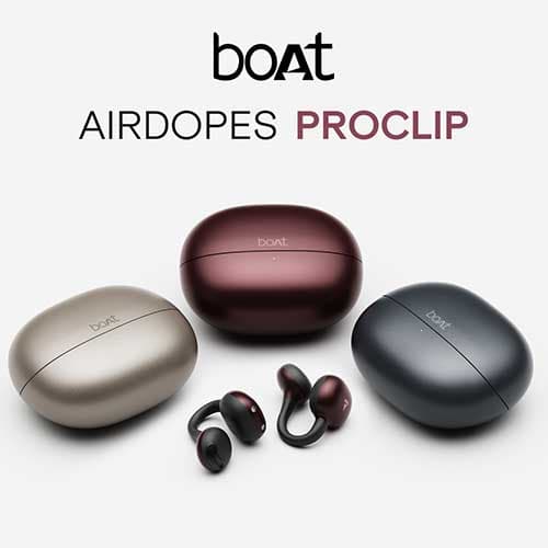 boAt launches Airdopes ProClip open-ear earbuds designed for Indian users