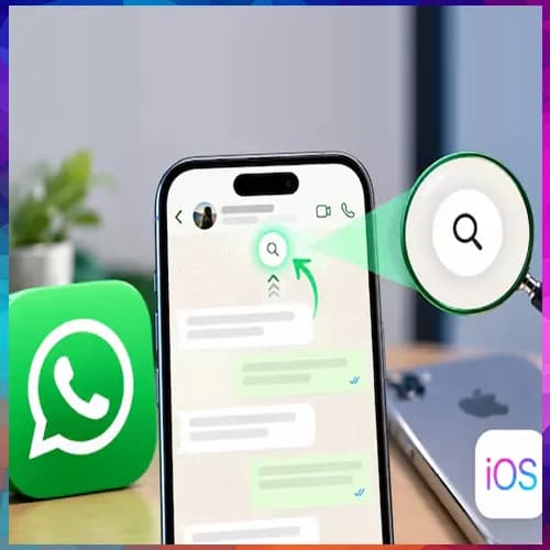 WhatsApp brings new search shortcut to chats and channels on iOS