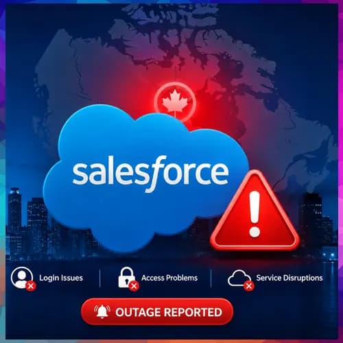 Salesforce hit by service disruption globally during Dreamforce 2026
