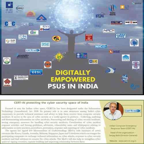 CERT-IN protecting the cyber security space of India Indian Computer Emergency Response Team (CERT-IN)