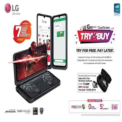 LG Electronics brings in the ‘Try and Buy Offer’ for Its G8x ThinQ Dual Screen Phone