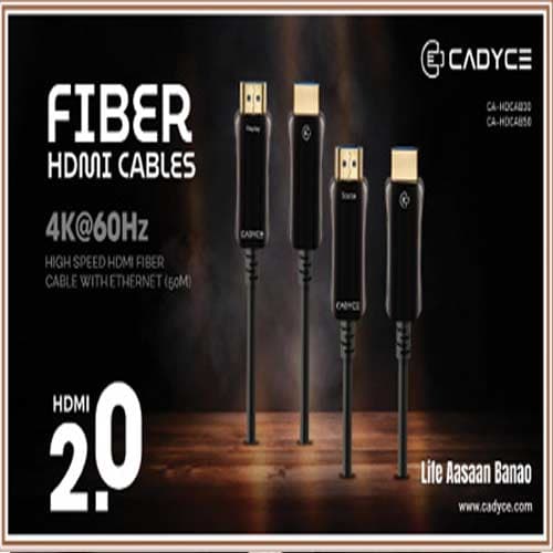 Cadyce Introduces High-Speed Fiber HDMI Cablesfor Uninterrupted Connectivity