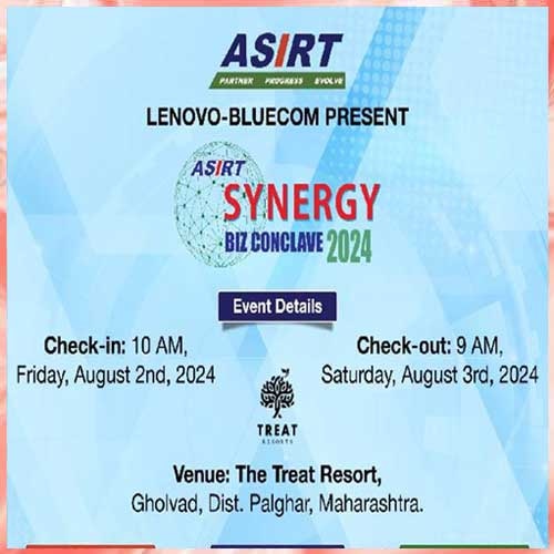 ASIRT sparks Innovations at Lenovo-Bluecom Synergy Biz Conclave 2024