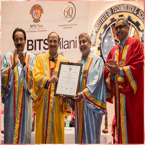 Micron CEO Honored with Honorary PhD by BITS Pilani