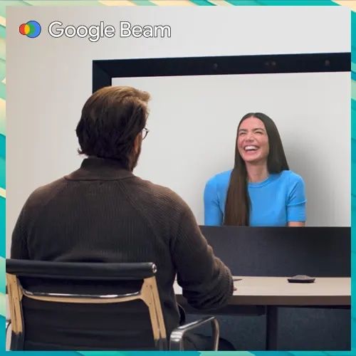 Google announces AI-powered 3D video chats – Google Beam